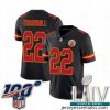 2020 Super Bowl LIV Kansas City Chiefs #22 Juan Thornhill Limited Black Rush Vapor Untouchable Football Jersey