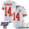 2020 Super Bowl LIV Nike Kansas City Chiefs #14 Demarcus Robinson White Vapor Untouchable Limited Player NFL Jersey