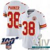 2020 Super Bowl LIV Nike Kansas City Chiefs #38 Ron Parker White Vapor Untouchable Limited Player NFL Jersey