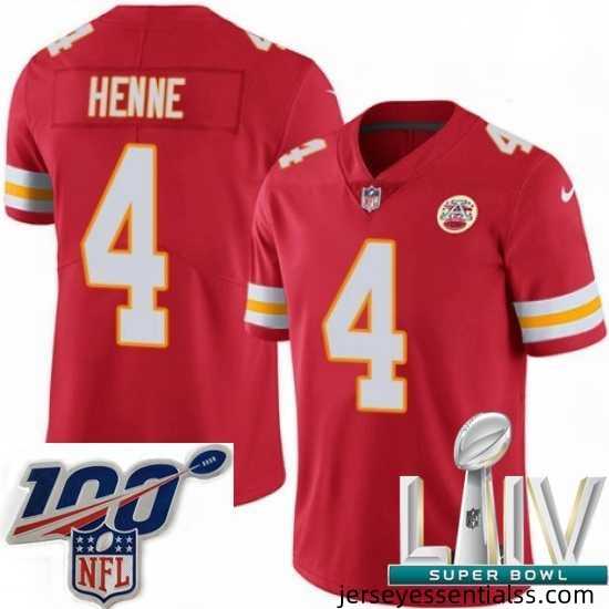 2020-Super-Bowl-LIV-Men-Nike-Kansas-City-Chiefs-4-Chad-Henne-Red-Team-Color-Vapor-Untouchable-Limited-Player-NFL-Jersey-726747_22712_550X550