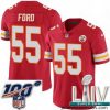 2020 Super Bowl LIV Nike Kansas City Chiefs #55 Dee Ford Red Team Color Vapor Untouchable Limited Player NFL Jersey