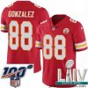 2020 Super Bowl LIV Nike Kansas City Chiefs #88 Tony Gonzalez Red Team Color Vapor Untouchable Limited Player NFL Jersey