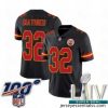 2020 Super Bowl LIV Kansas City Chiefs #32 Tyrann Mathieu Limited Black Rush Vapor Untouchable Football Jersey