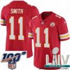 2020 Super Bowl LIV Nike Kansas City Chiefs #11 Alex Smith Red Team Color Vapor Untouchable Limited Player NFL Jersey
