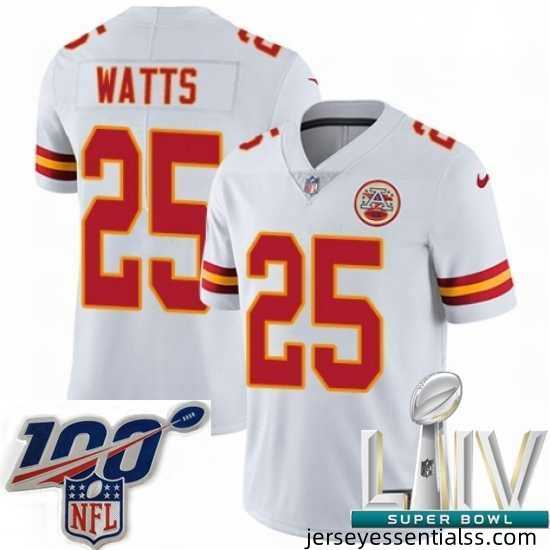 2020-Super-Bowl-LIV-Youth-Nike-Kansas-City-Chiefs-25-Armani-Watts-White-Vapor-Untouchable-Limited-Player-NFL-Jersey-726975_22714_550X550