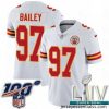 2020 Super Bowl LIV Nike Kansas City Chiefs #97 Allen Bailey White Vapor Untouchable Limited Player NFL Jersey
