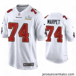 Ali Marpet Buccaneers White Super Bowl Lv Game Fashion Jersey