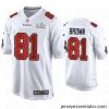 Antonio Brown Buccaneers White Super Bowl Lv Game Fashion Jersey