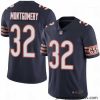 Bears #32 David Montgomery Navy Blue Team Color Stitched Football Vapor Untouchable Limited Jersey