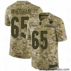 Bears 65 Cody Whitehair Camo Stitched Football Limited 2018 Salute to Service Jersey