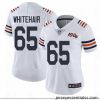 Bears 65 Cody Whitehair White Alternate Stitched Football Vapor Untouchable Limited 100th Season Jersey