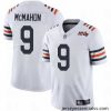 Bears 9 Jim McMahon White Alternate Stitched Football Vapor Untouchable Limited 100th Season Jersey