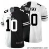 Chicago Bears 10 Mitchell Trubisky Black V White Peace Split Nike Vapor Untouchable Limited NFL Jersey