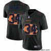 Chicago Bears 34 Walter Payton Nike Team Logo Dual Overlap Limited NFL Jersey Black