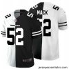 Chicago Bears 52 Khalil Mack Black V White Peace Split Nike Vapor Untouchable Limited NFL Jersey