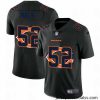 Chicago Bears 52 Khalil Mack Nike Team Logo Dual Overlap Limited NFL Jersey Black