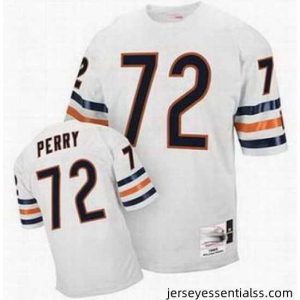 Chicago Bears 72 William Perry Jersey Throwback White