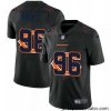 Chicago Bears 96 Akiem Hicks Nike Team Logo Dual Overlap Limited NFL Jersey Black