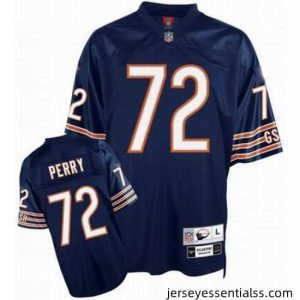 Chicago Bears William Perry jersey 72 Premier Throwback blue