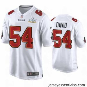 Lavonte David Buccaneers White Super Bowl Lv Game Fashion Jersey
