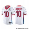 2022 NFL Pro Bowl Los Angeles Chargers #10 Justin Herbert AFC White Jersey