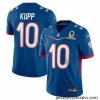 2022 NFL Pro Bowl Los Angeles Rams 10 Cooper Kupp NFC Blue Jersey