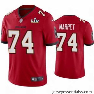 Ali Marpet Buccaneers Red Super Bowl Lv Vapor Limited Jersey