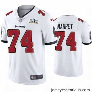 Ali Marpet Buccaneers White Super Bowl Lv Vapor Limited Jersey
