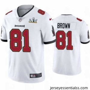 Antonio Brown Buccaneers White Super Bowl Lv Vapor Limited Jersey