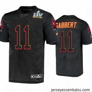 Blaine Gabbert Tampa Bay Buccaneers Black Super Bowl Lv Jersey