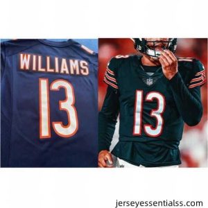 Caleb Williams Chicago Bears Blue Vapor Limited Blue  jerseys
