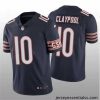 Chicago Bears 10 Chase Claypool Navy Vapor Untouchable Limited Stitched Football Jersey
