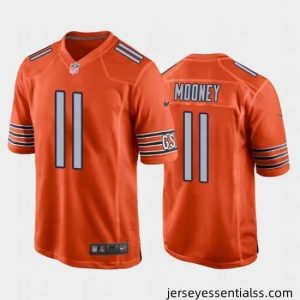 Chicago Bears 11 Darnell Mooney Vapor Untouchable Limited Orange Jersey