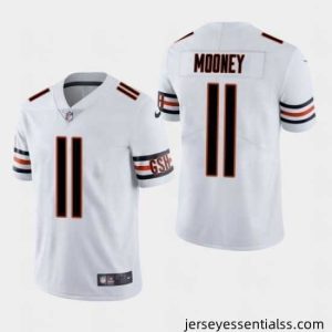 Chicago Bears 11 Darnell Mooney Vapor Untouchable Limited White Jersey