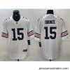 Chicago Bears 15 Rome Odunze White 2024 Draft Vapor Stitched Football Jersey