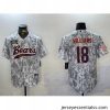 Chicago Bears 18 Caleb Williams 2024 Arctic Camo Salute To Service Stitched Baseball Jersey