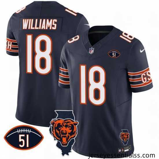 Men-Chicago-Bears-18-Caleb-Williams-Navy-F-U-S-E-With-Illinois-And-No-51-Patch-Stitched-Football-Jersey-875922_21768_550X550