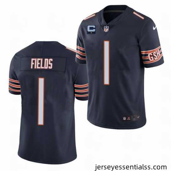 Men-Chicago-Bears-2022-1-Justin-Fields-Navy-With-1-star-C-Patch-Vapor-Untouchable-Limited-Stitched-Jersey-837389_21768_550X550