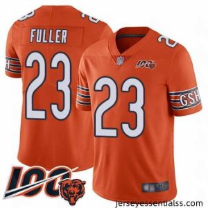 Chicago Bears 23 Kyle Fuller Orange Alternate 100th Season Limited Football Jersey
