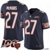 Chicago Bears 27 Sherrick McManis Navy Blue Team Color 100th Season Limited Football Jersey