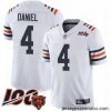 Chicago Bears 4 Chase Daniel White 100th Season Limited Football Jersey
