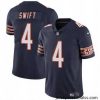 Chicago Bears 4 D u2019Andre Swift Navy Vapor Stitched Football Jersey