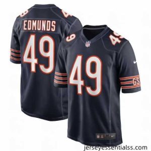 Chicago Bears 49 Tremaine Edmunds Navy Vapor untouchable Limited Stitched Jersey