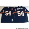Chicago Bears 54 Brian Urlacher Navy M&N Throwback Jersey