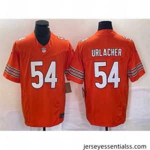 Chicago Bears 54 Brian Urlacher Orange 2023 F.U.S.E  Vapor Untouchable Limited Stitched Football Jersey