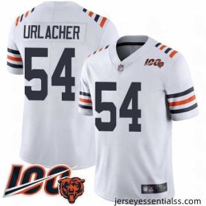 Chicago Bears 54 Brian Urlacher White 100th Season Limited Football Jersey