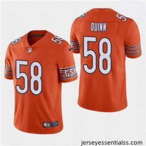Chicago Bears  58 Robert Quinn Vapor Untouchable Limited Orange Jersey
