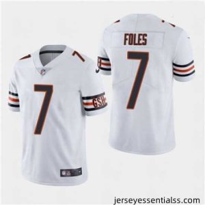 Chicago Bears  7 Nick Foles Vapor Untouchable Limited White Jersey