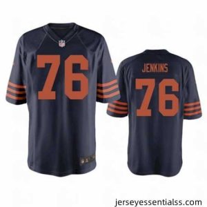 Chicago Bears 76 Teven Jenkins 2021 Vapor Untouchable Stitched NFL Limited Jersey