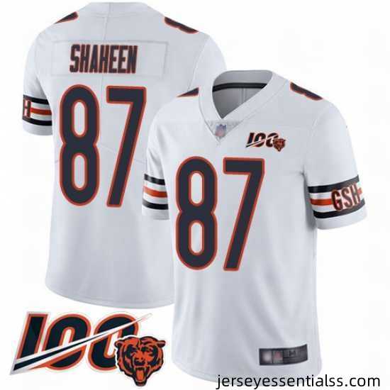 Men-Chicago-Bears-87-Adam-Shaheen-White-Vapor-Untouchable-Limited-Player-100th-Season-Football-Jersey-709280_21768_550X550